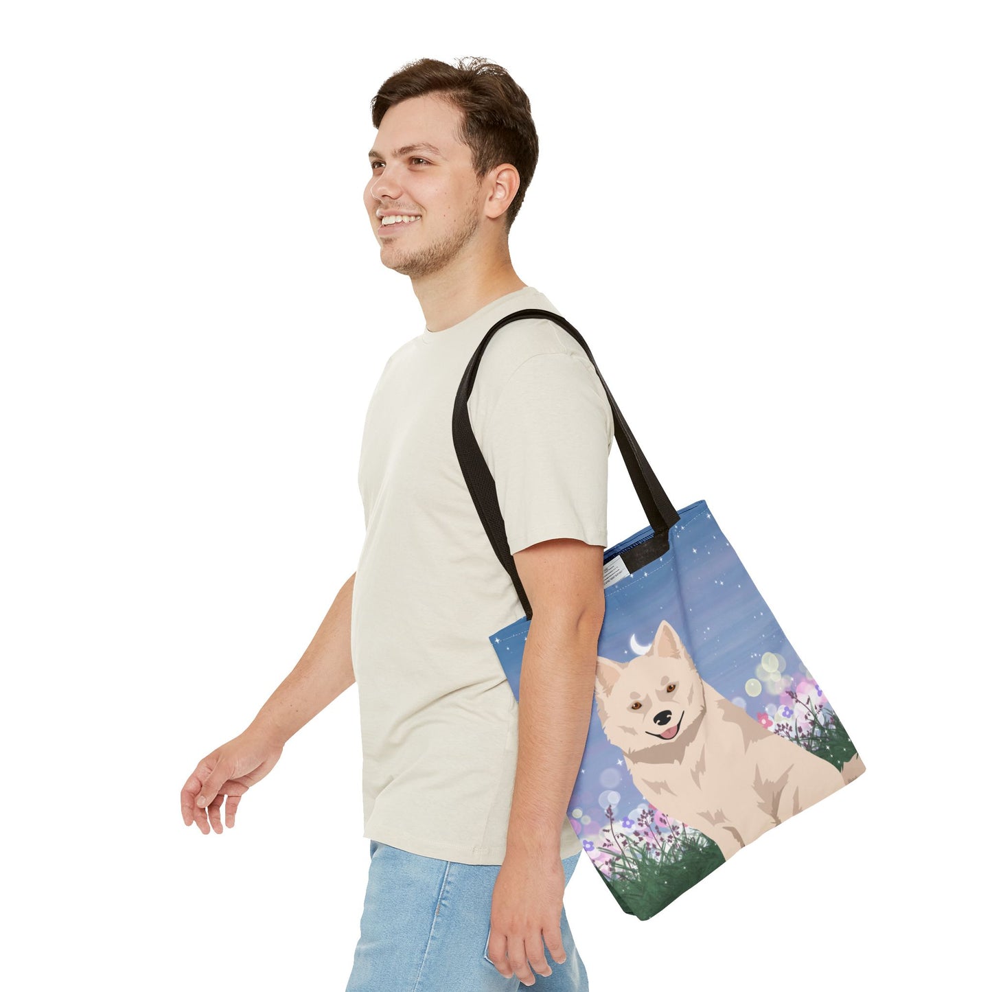 Nenets Herding Laika Dog Tote Bag 16x16