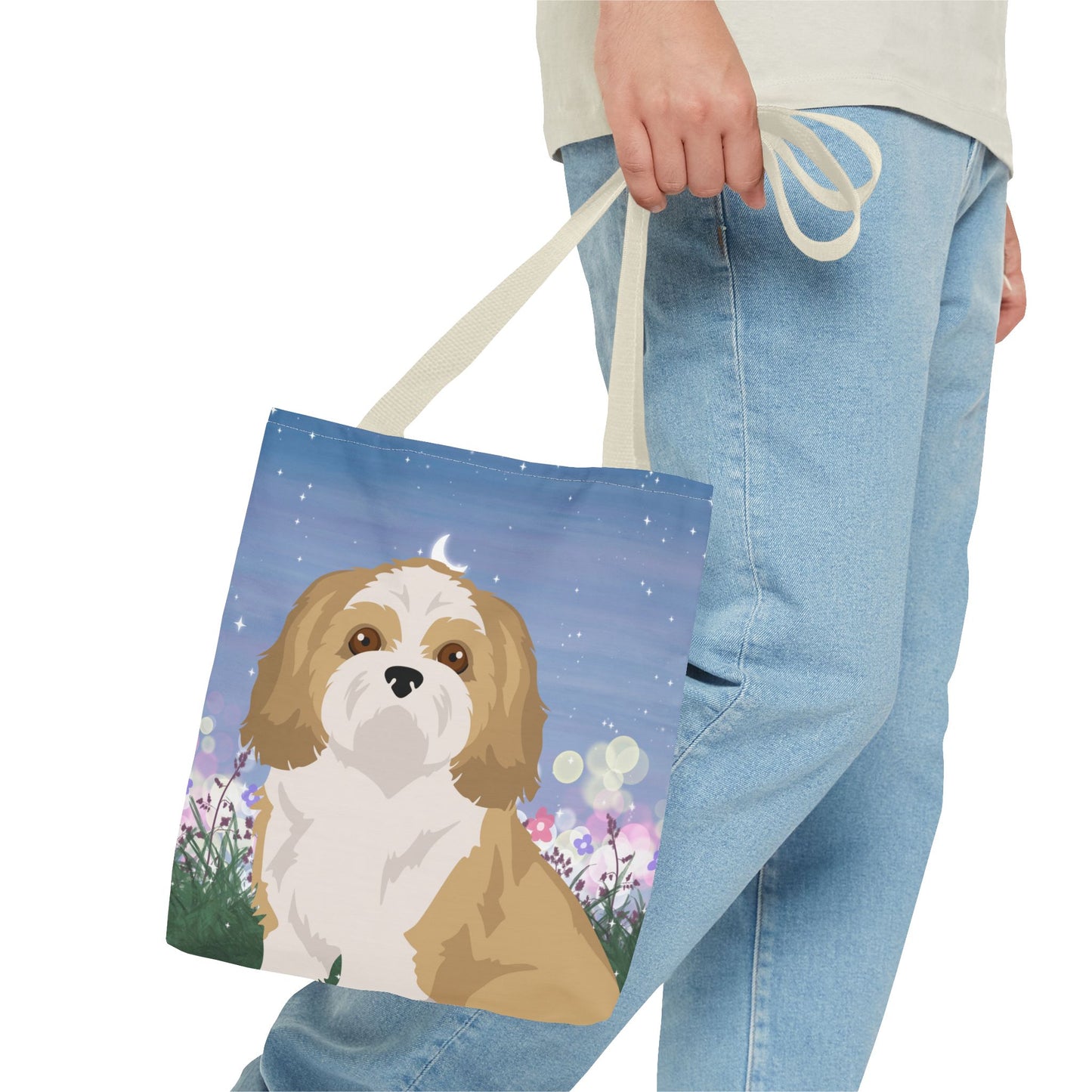 Shih Tzu Dog Tote Bag 13x13