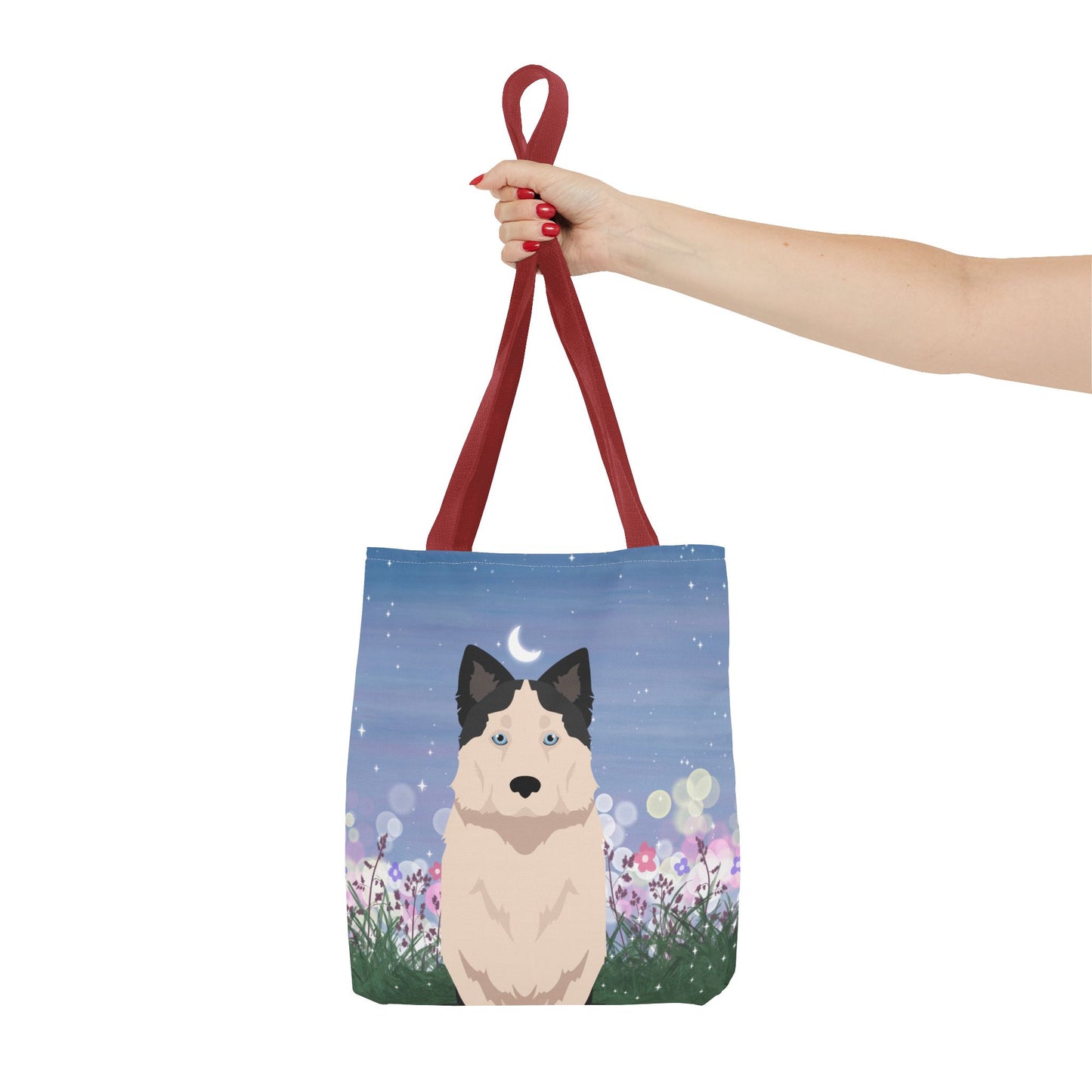 Yakutian Laika Dog Tote Bag 13x13