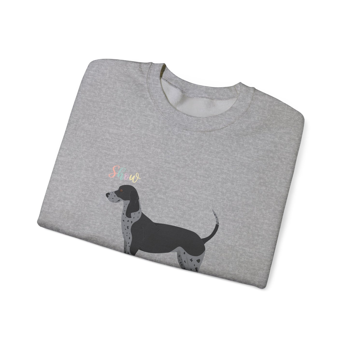 American English Coonhound Dog Unisex Heavy Blend Crewneck Sweatshirt