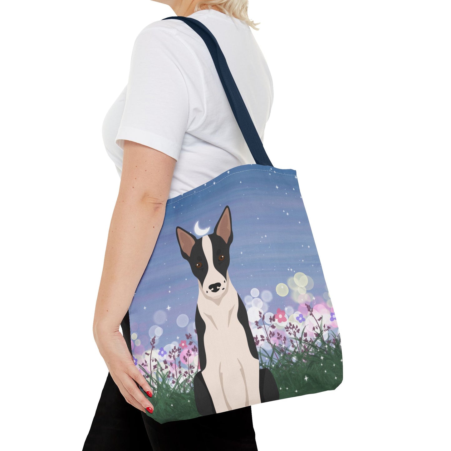 Border Collie Dog Tote Bag 16x16