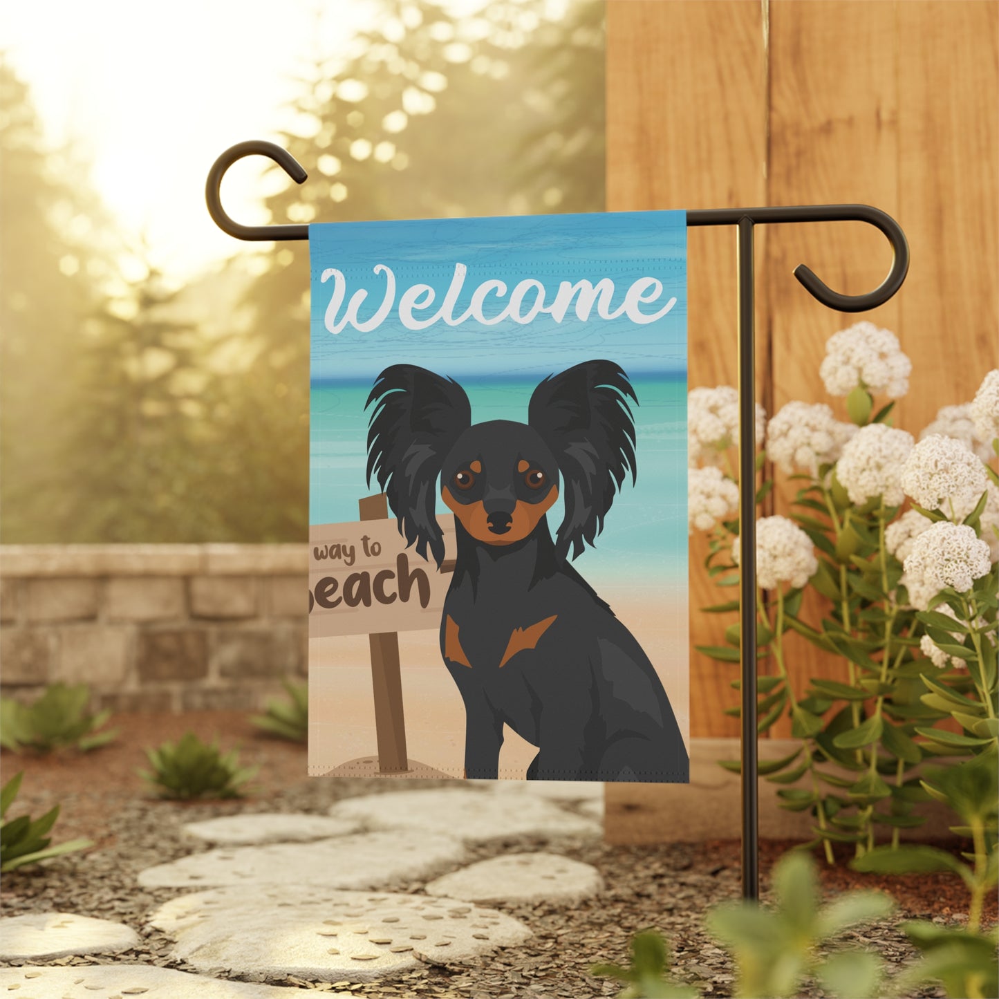 Russian Toy Terrier Dog Garden Flag