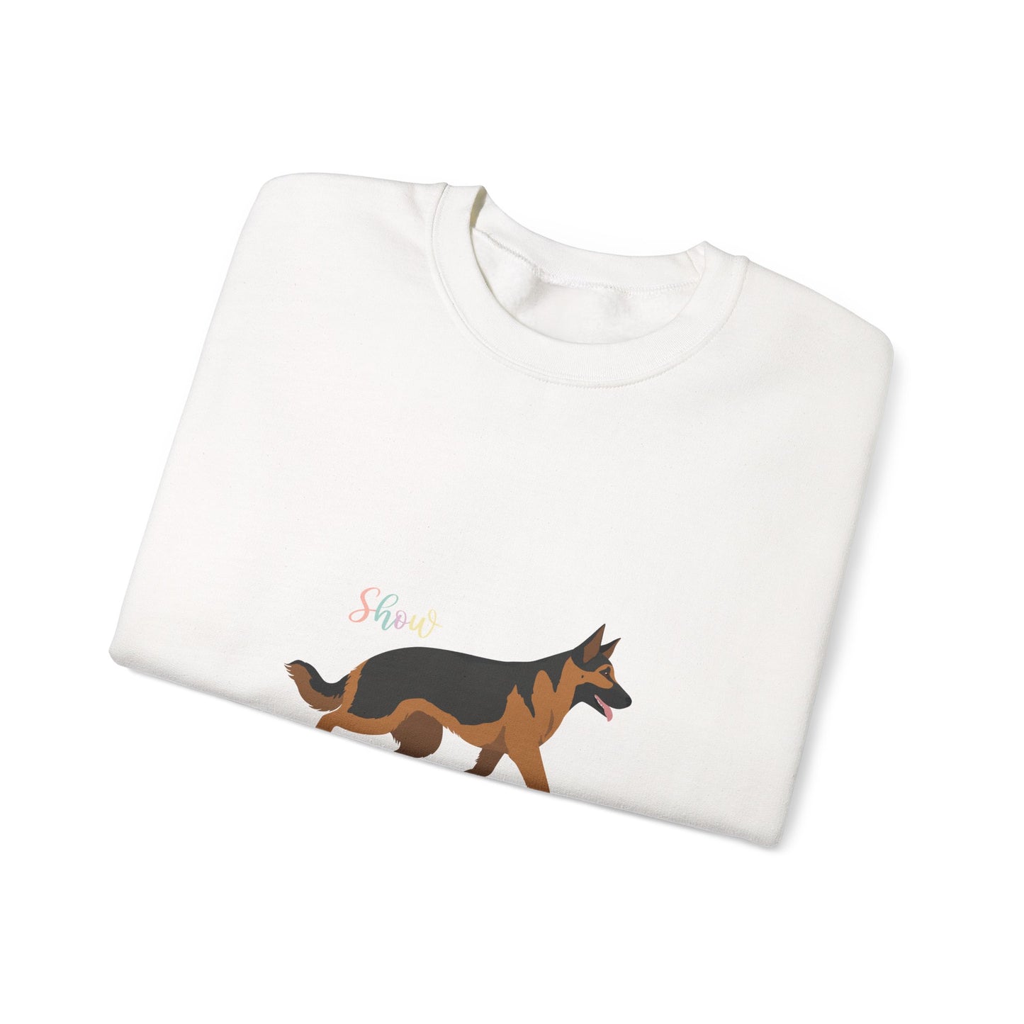 German Shepherd Dog Unisex Heavy Blend Crewneck Sweatshirt