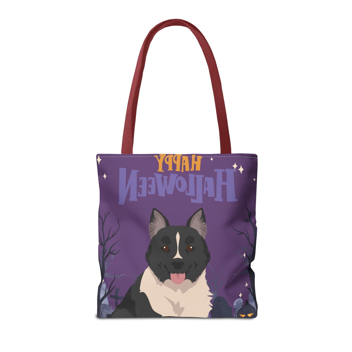 Elo Dog Happy Halloween Tote Bag 16x16