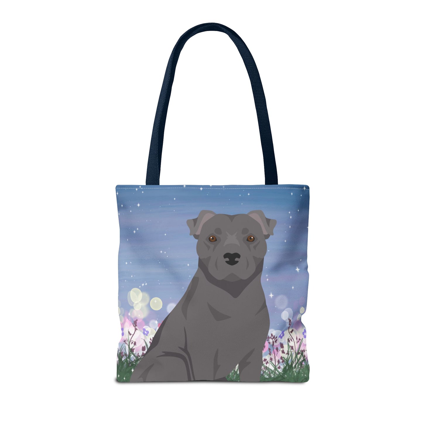 Staffordshire Bull Terrier Dog Tote Bag 16x16