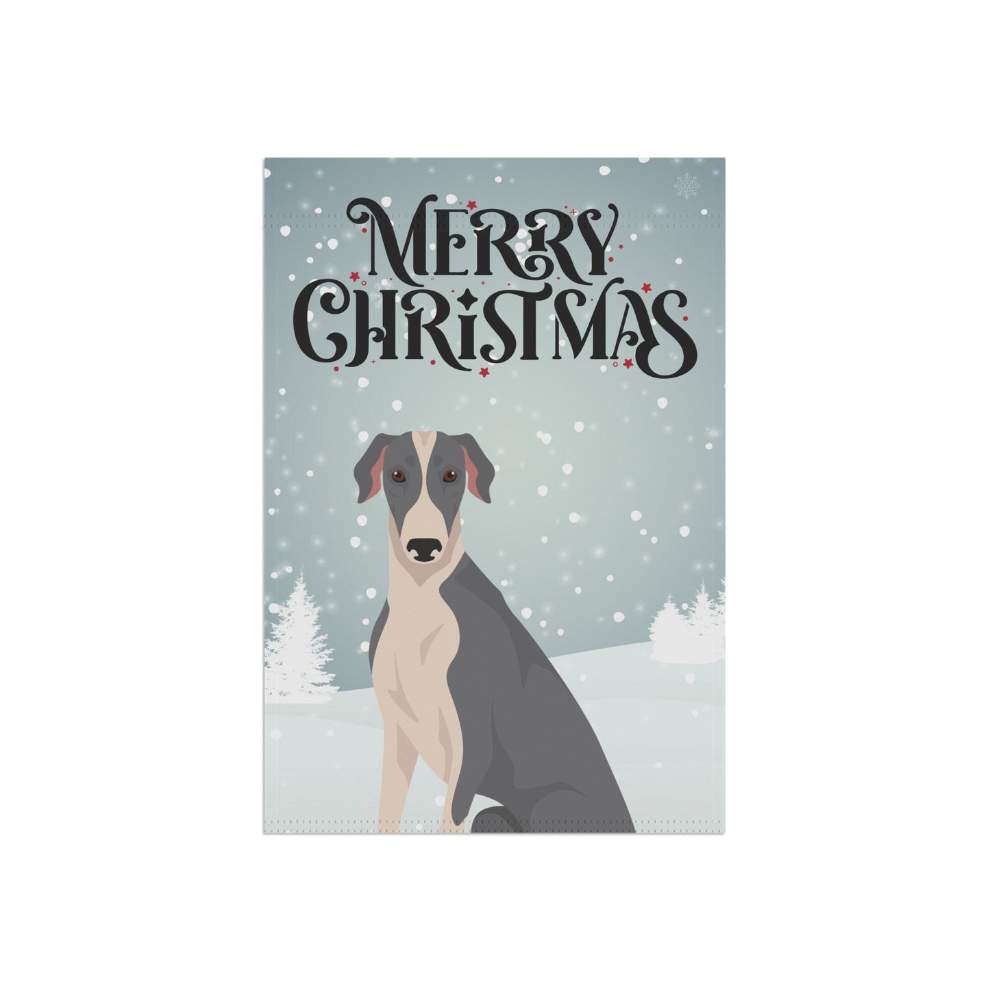 Greyhound Dog Garden Flag
