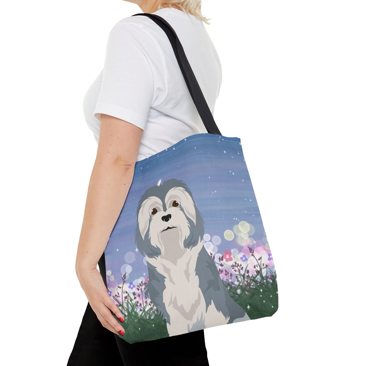 Lowchen Dog Tote Bag 16x16