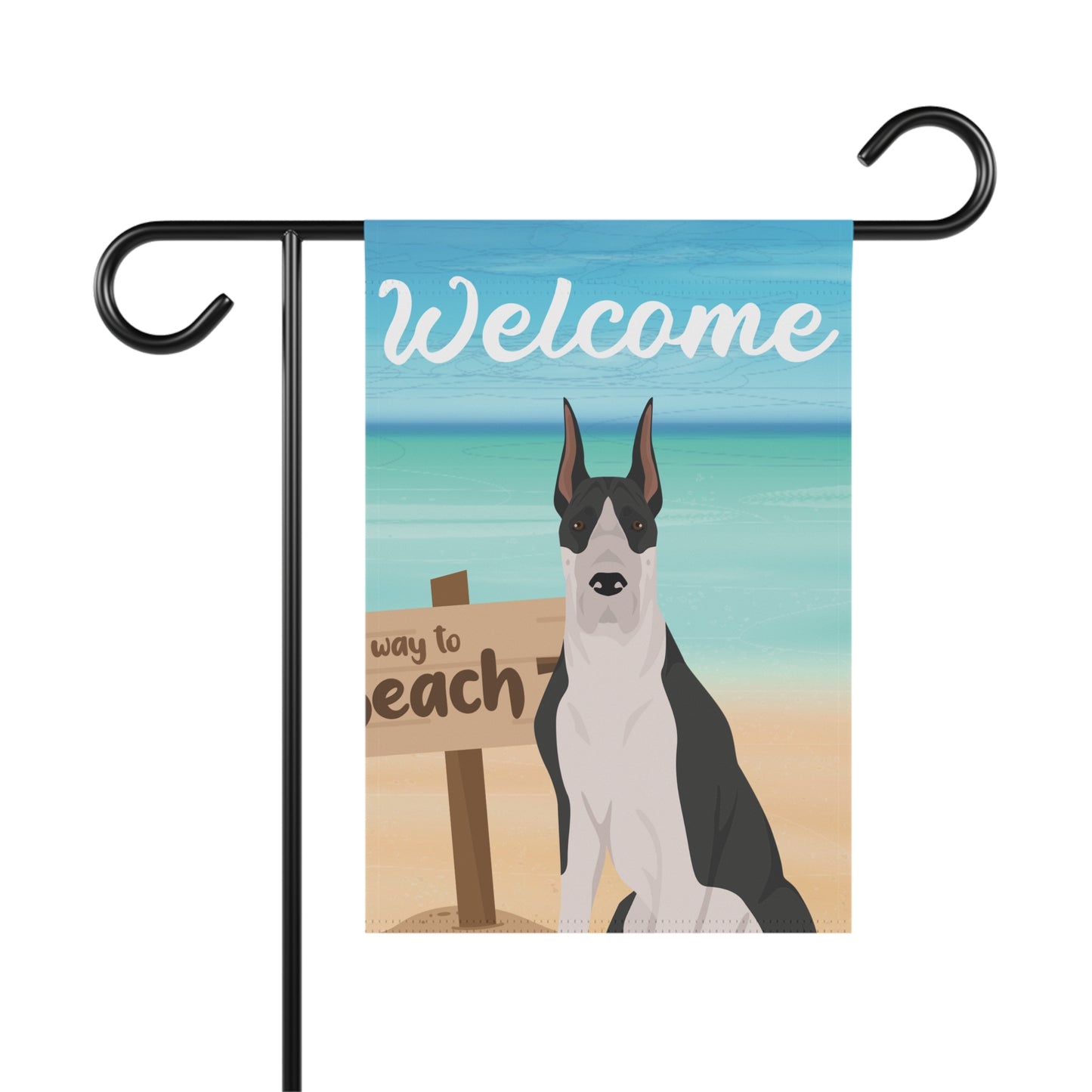 Great Dane Dog Garden Flag