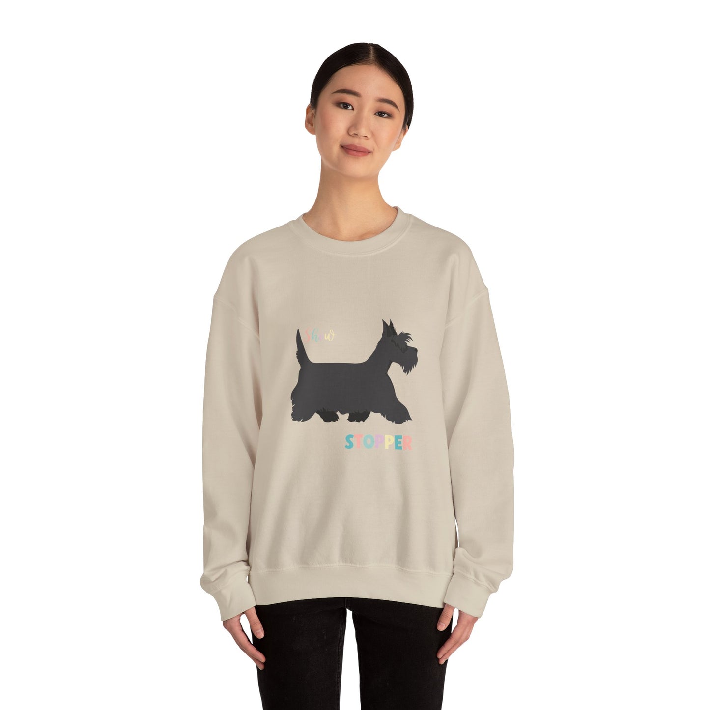 Scottish Terrier Dog Unisex Heavy Blend Crewneck Sweatshirt
