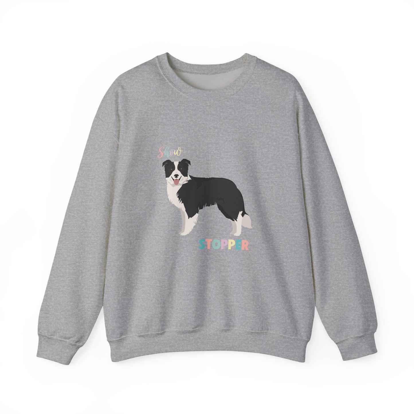 Border Collie Dog Unisex Heavy Blend Crewneck Sweatshirt
