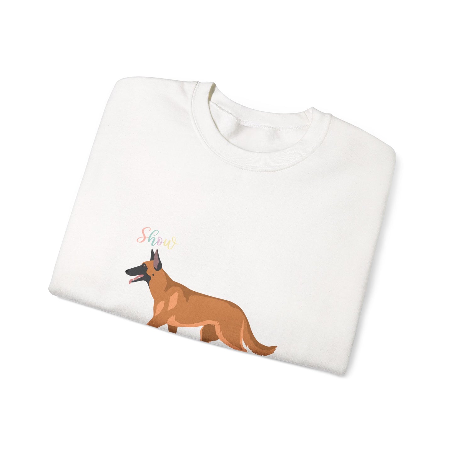 Belgian Malinois Dog Unisex Heavy Blend Crewneck Sweatshirt