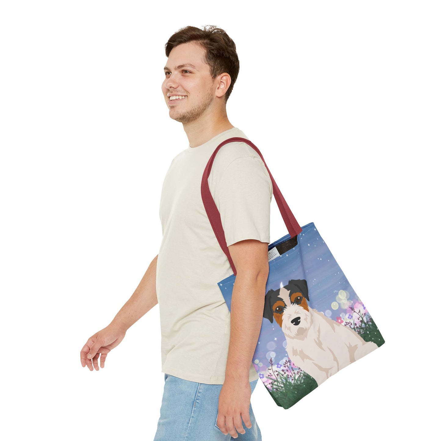Jack Russell Terrier Dog Tote Bag 16x16