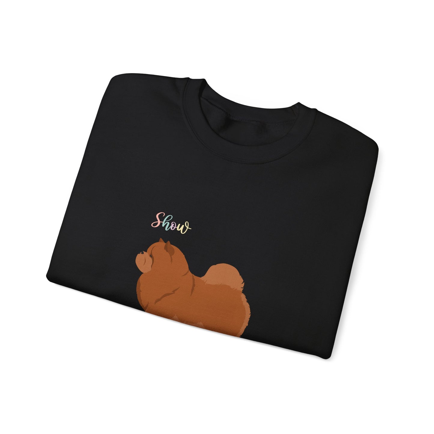 Chow Chow Dog Unisex Heavy Blend Crewneck Sweatshirt