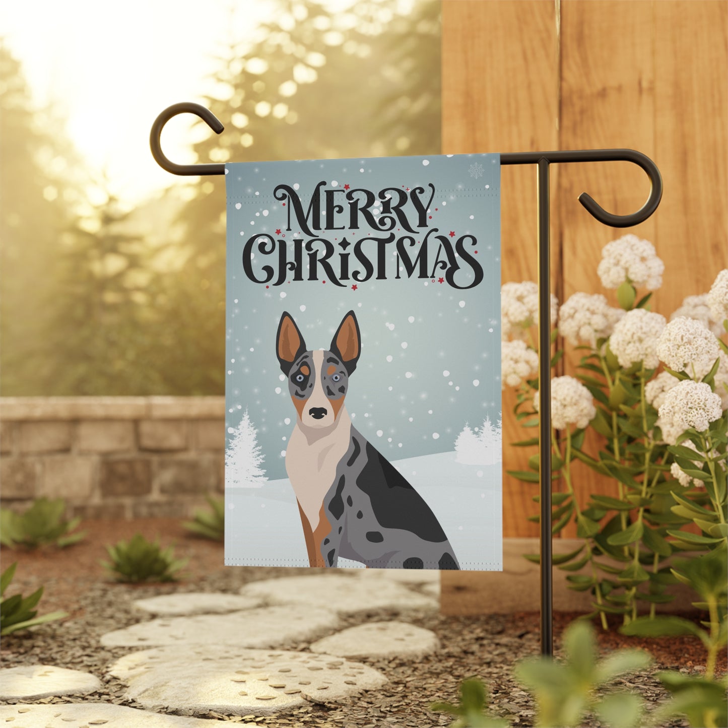 Australian Koolie Dog Garden Flag