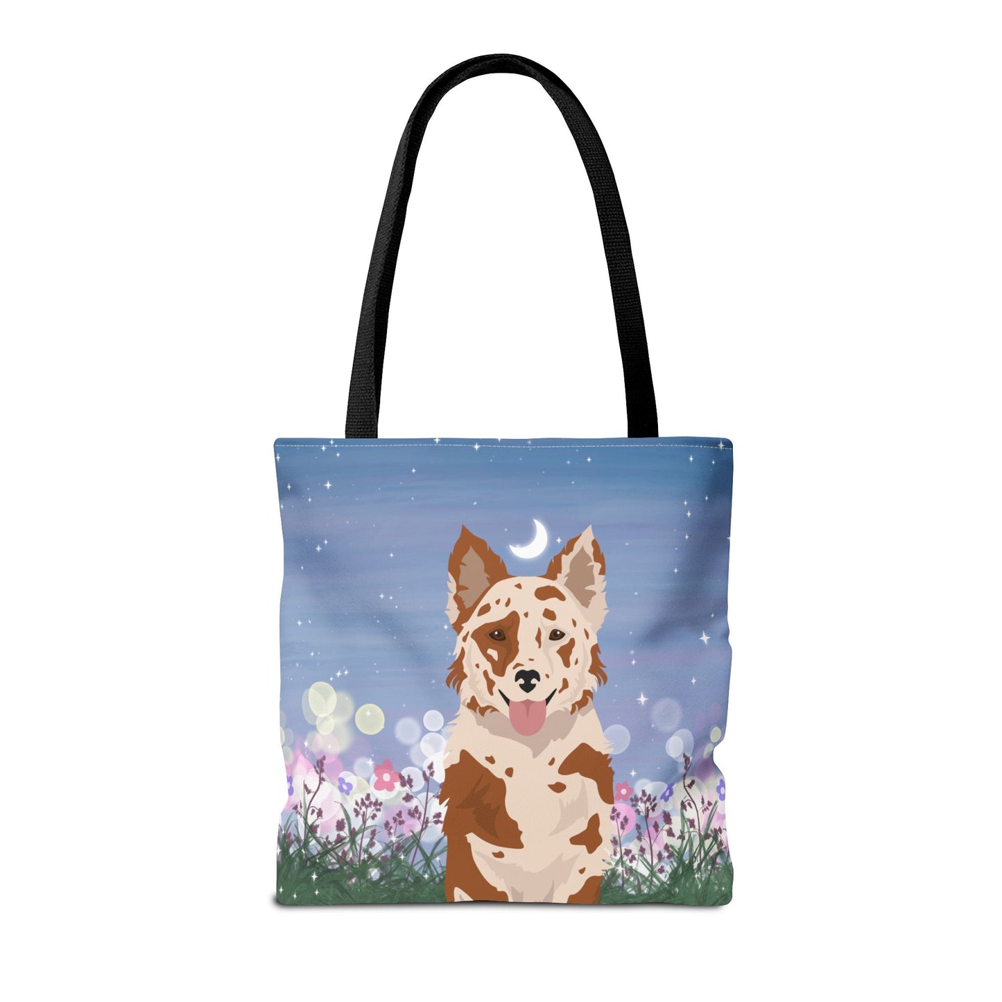 Mudi Dog Tote Bag 16x16