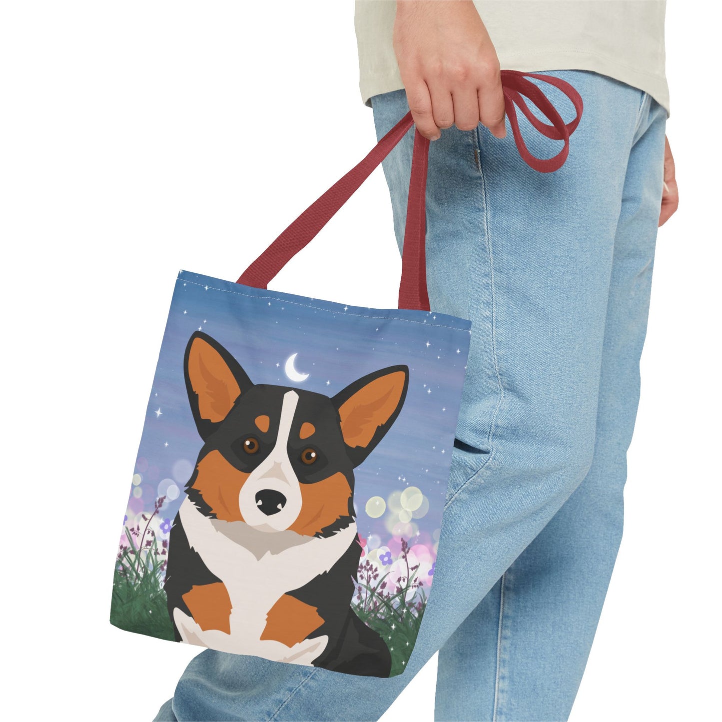 Pembroke Welsh Corgi Dog Tote Bag 13x13
