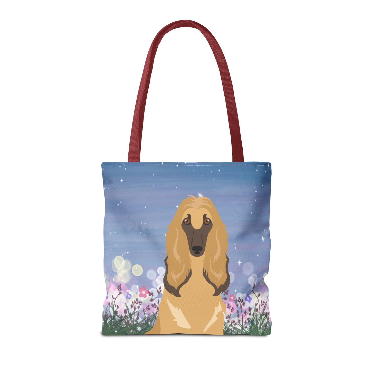 Afghan Hound Dog Tote Bag 16x16