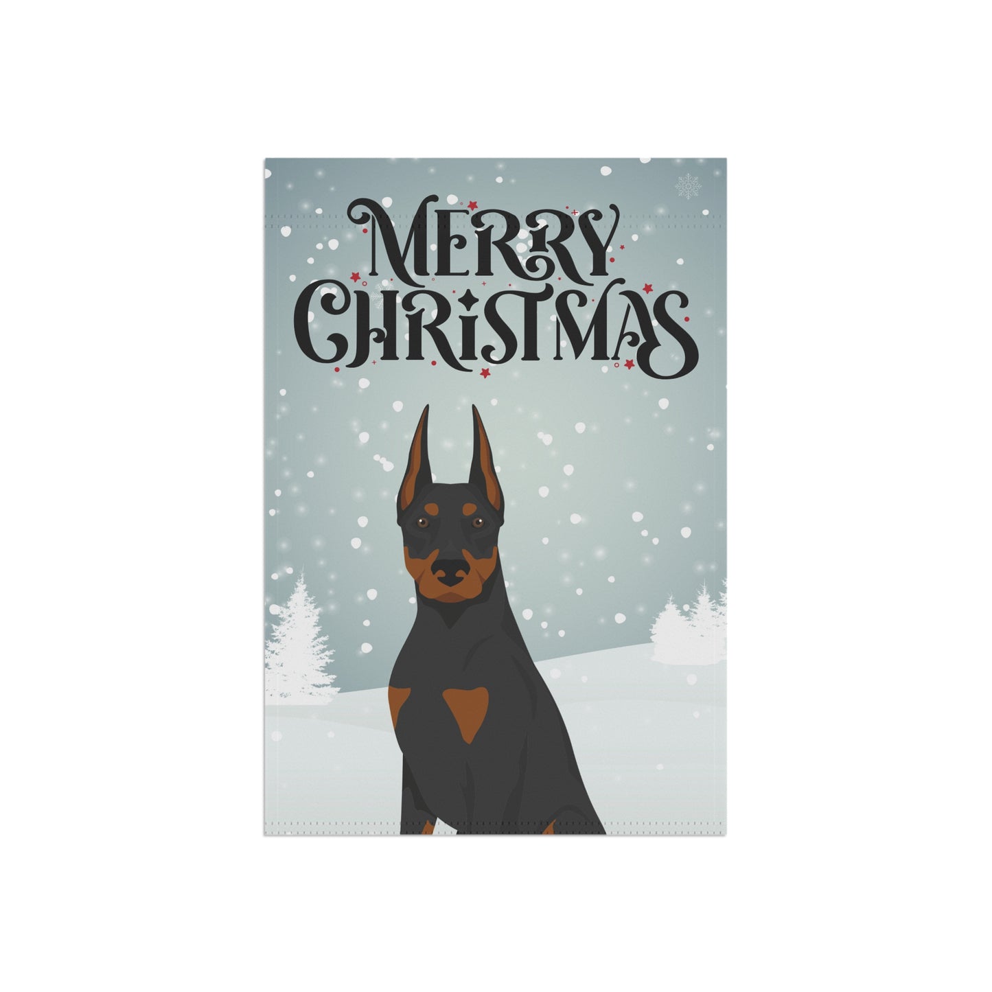 Doberman Pinscher Dog Garden Flag