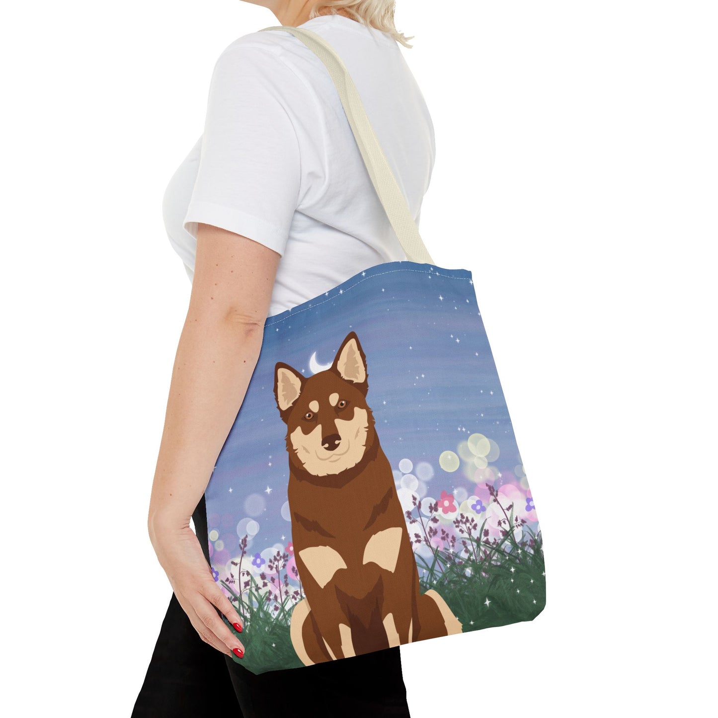 Lapponian Herder Dog Tote Bag 16x16
