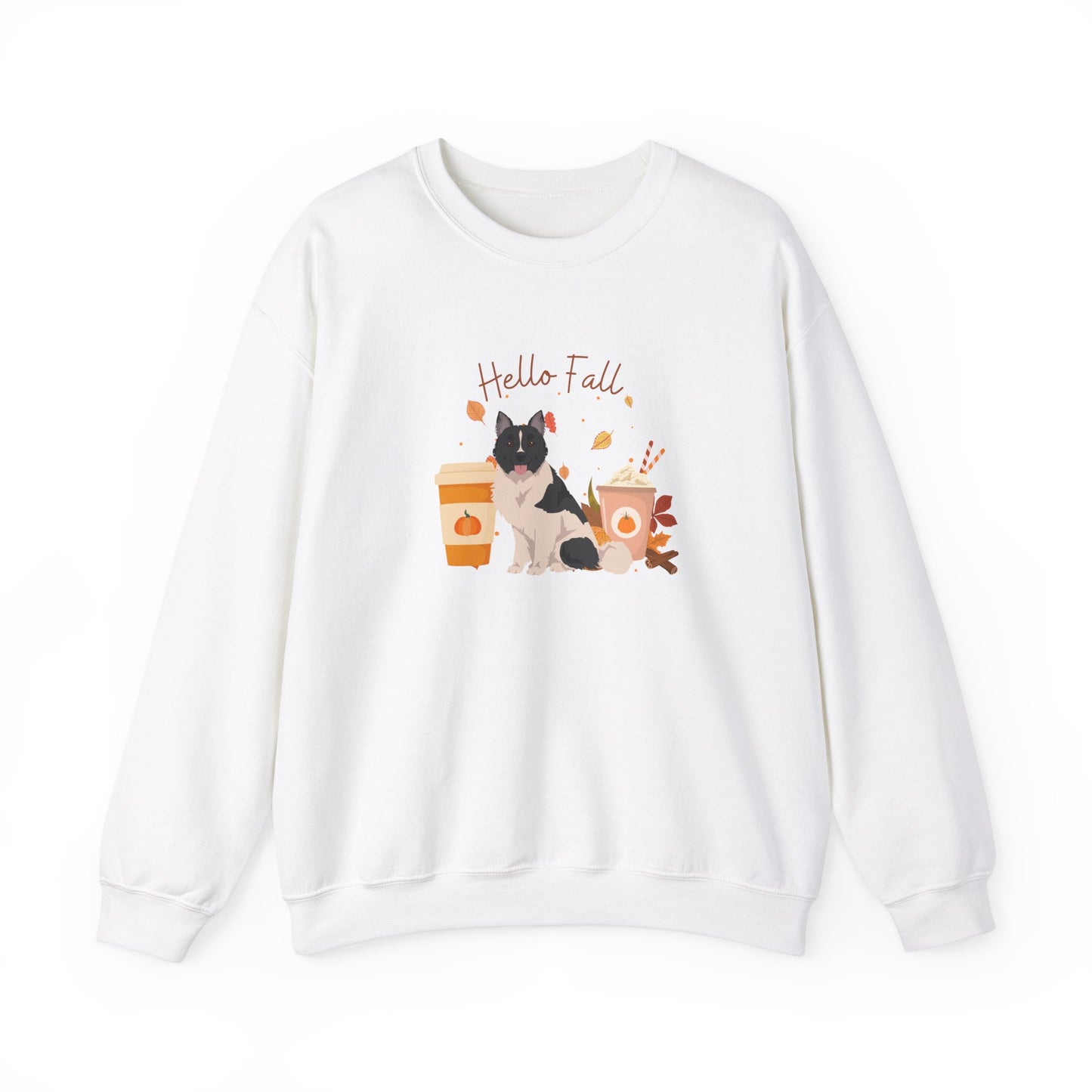 Elo Dog Fall Unisex Heavy Blend Crewneck Sweatshirt
