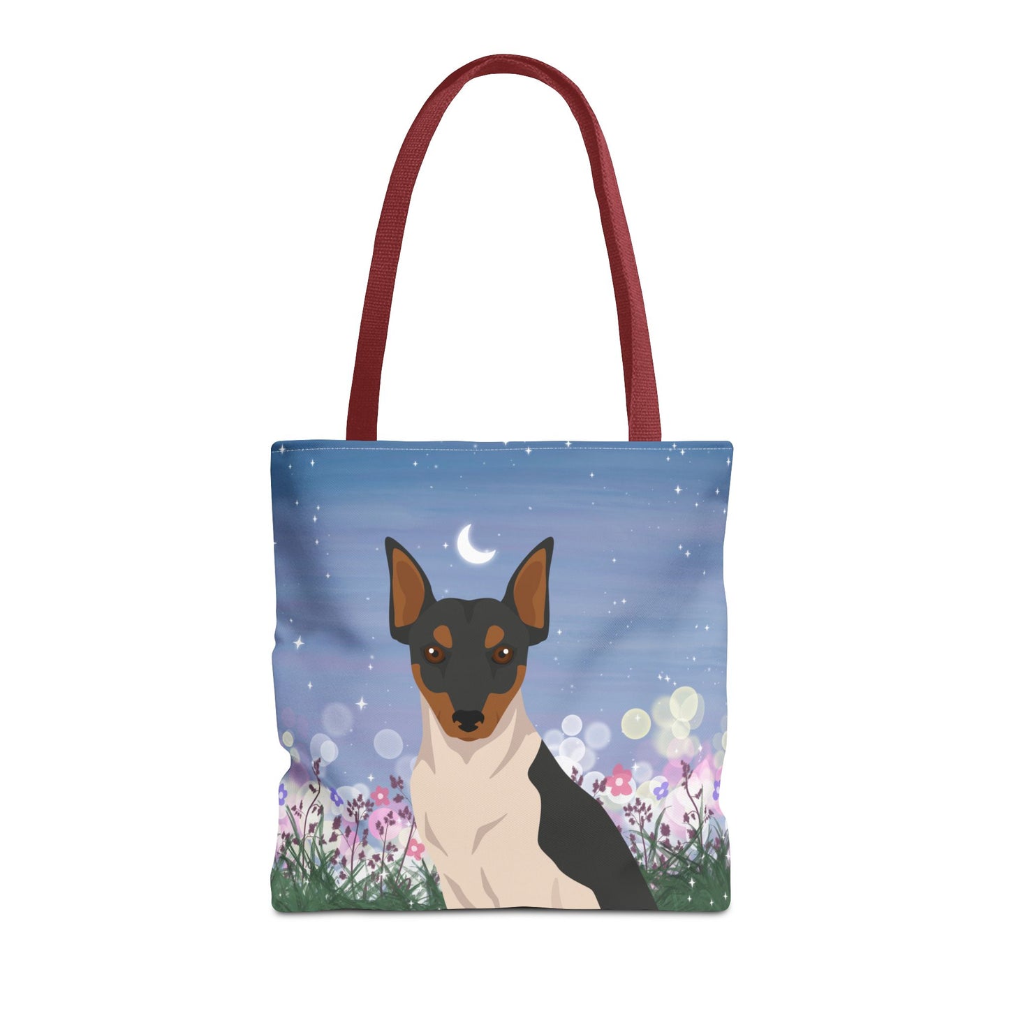 Brazilian Terrier Dog Tote Bag 16x16