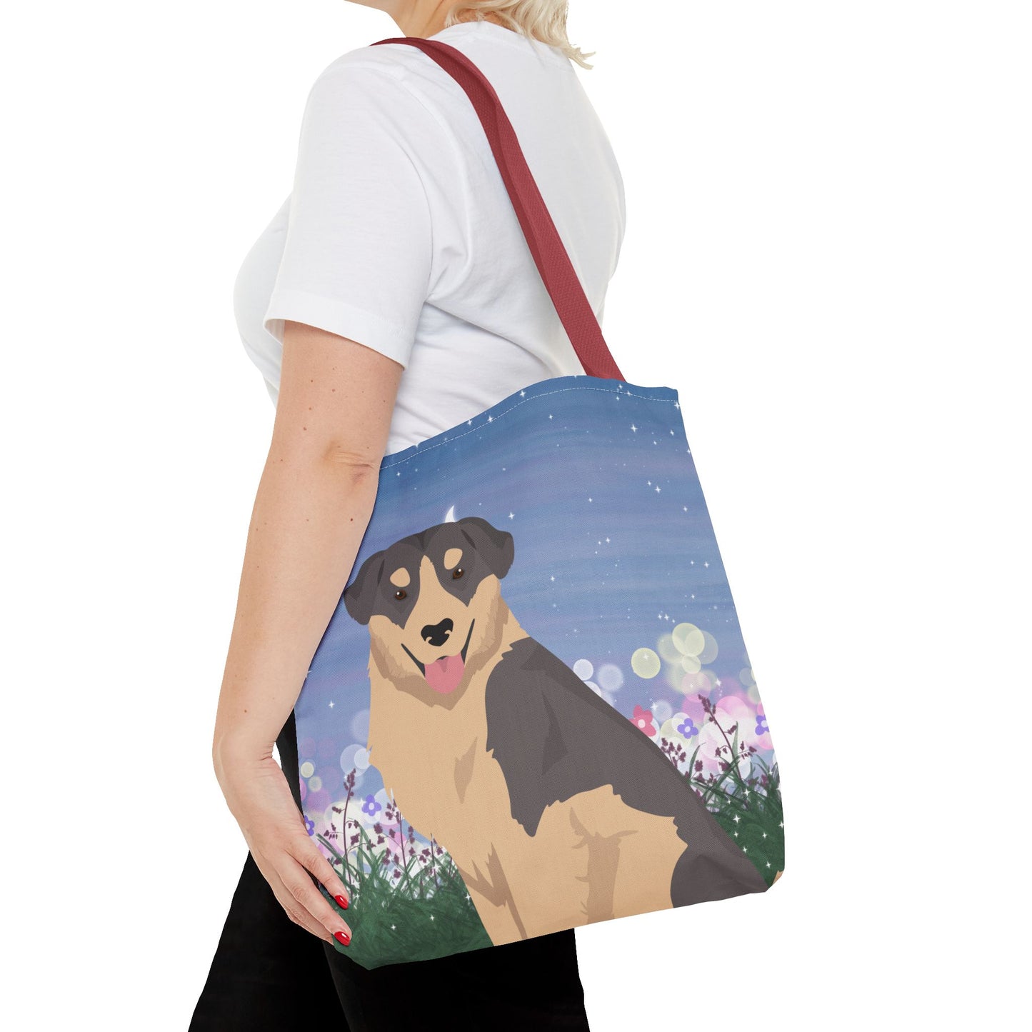Carpathian Shepherd Dog Dog Tote Bag 16x16