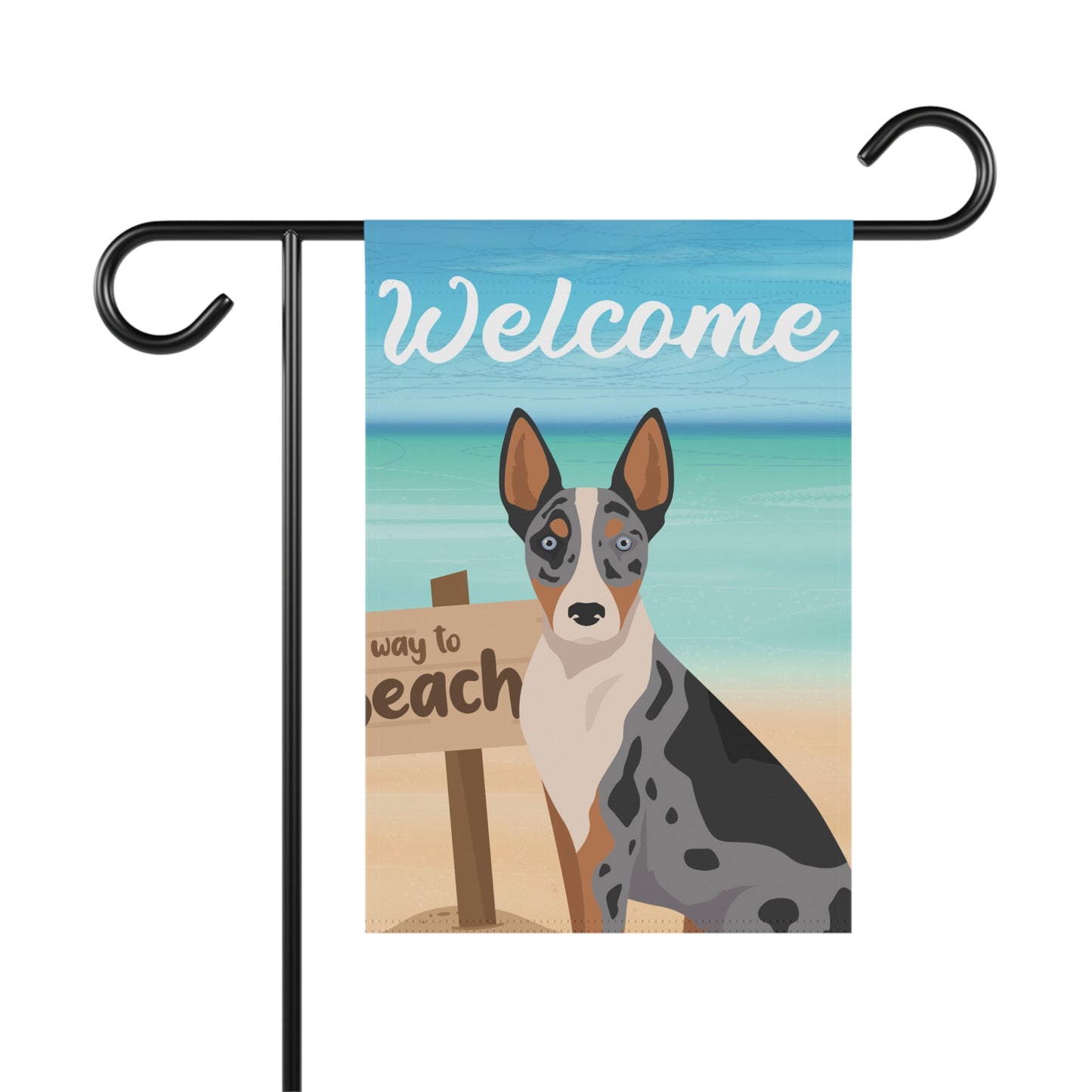 Australian Koolie Dog Garden Flag