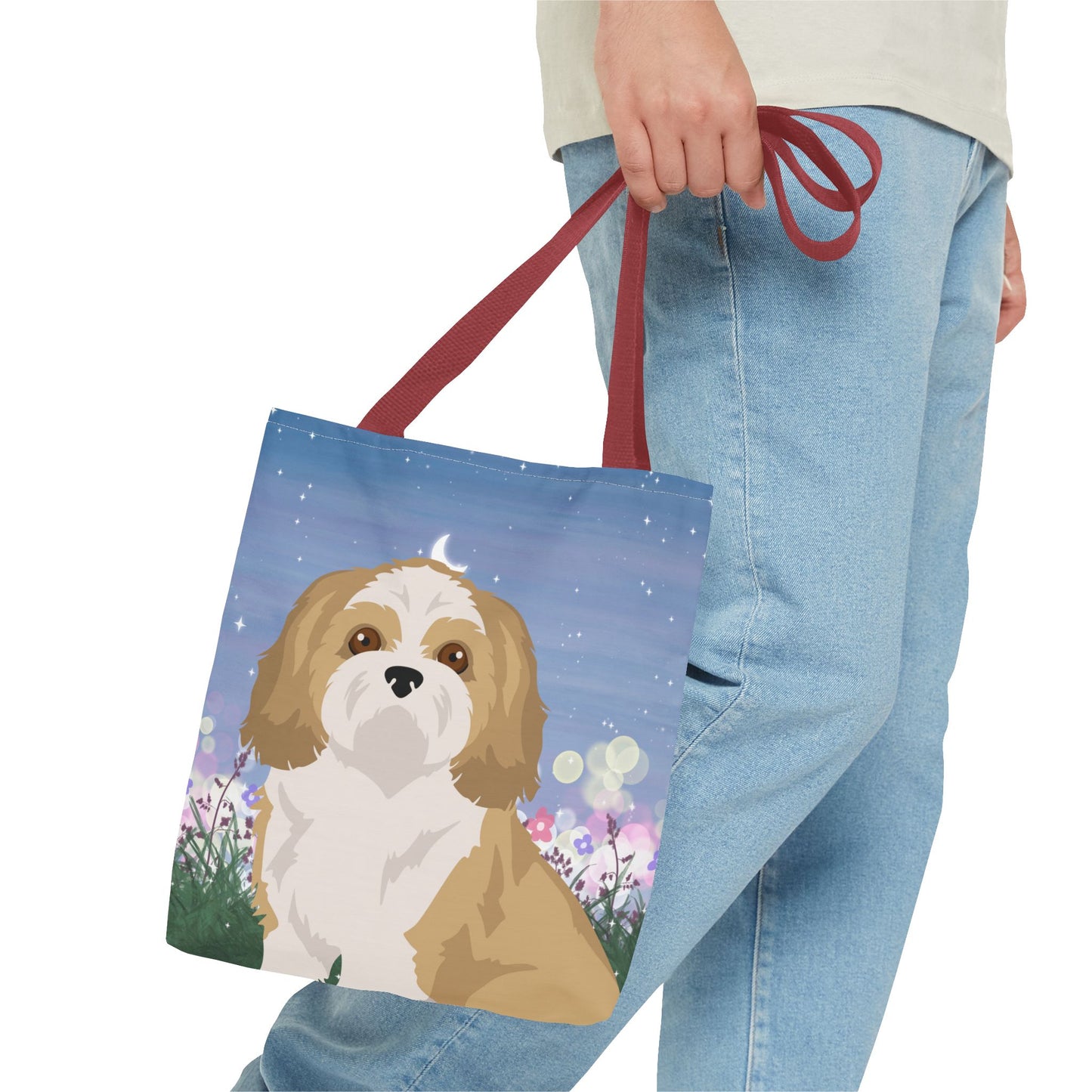 Shih Tzu Dog Tote Bag 13x13