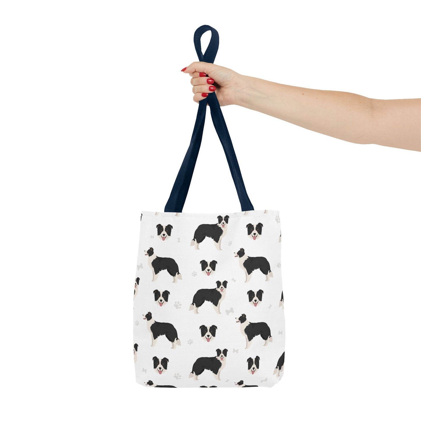 Border Collie Dog Tote Bag, Border Collie Dog Mom Gift