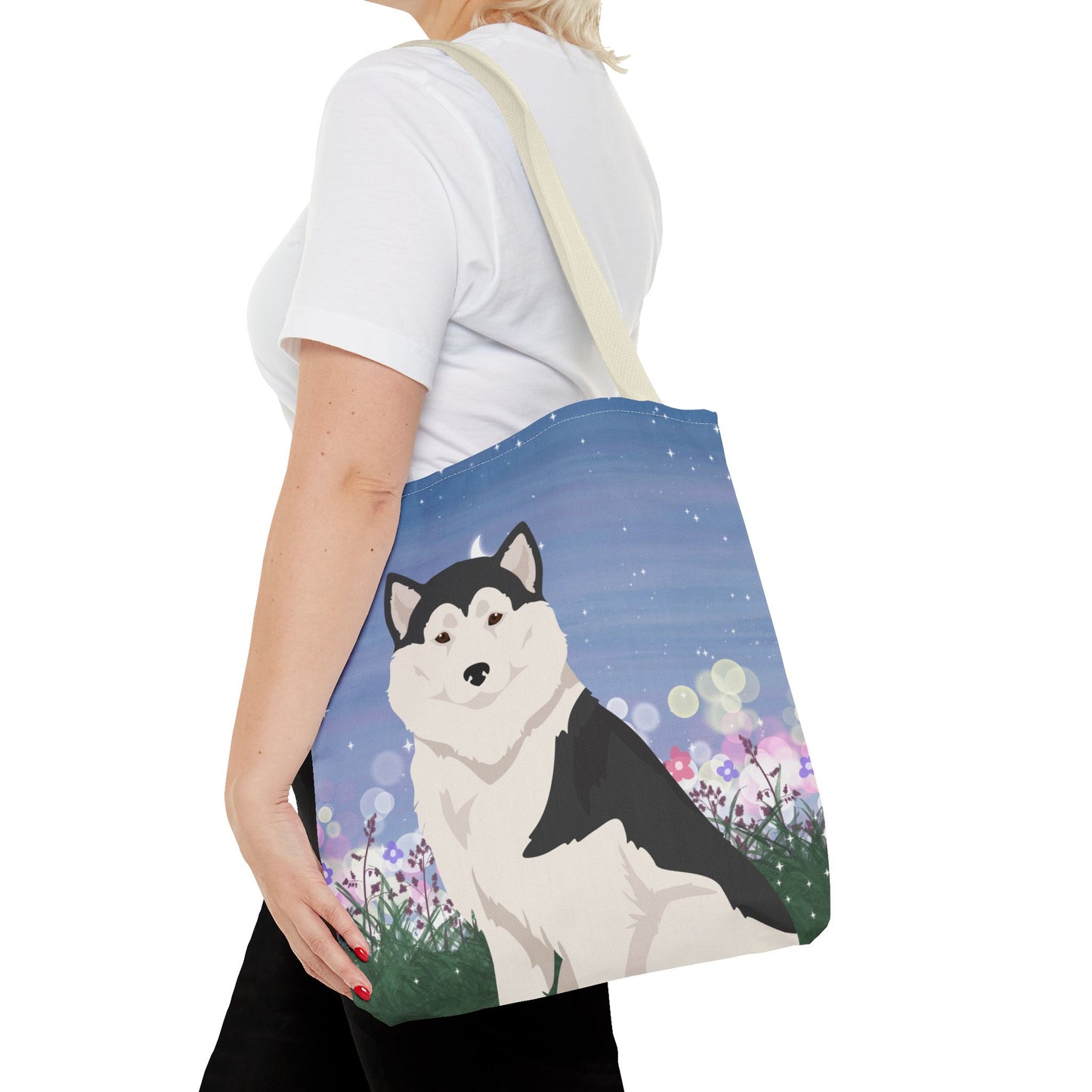 Greenland Dog Dog Tote Bag 16x16