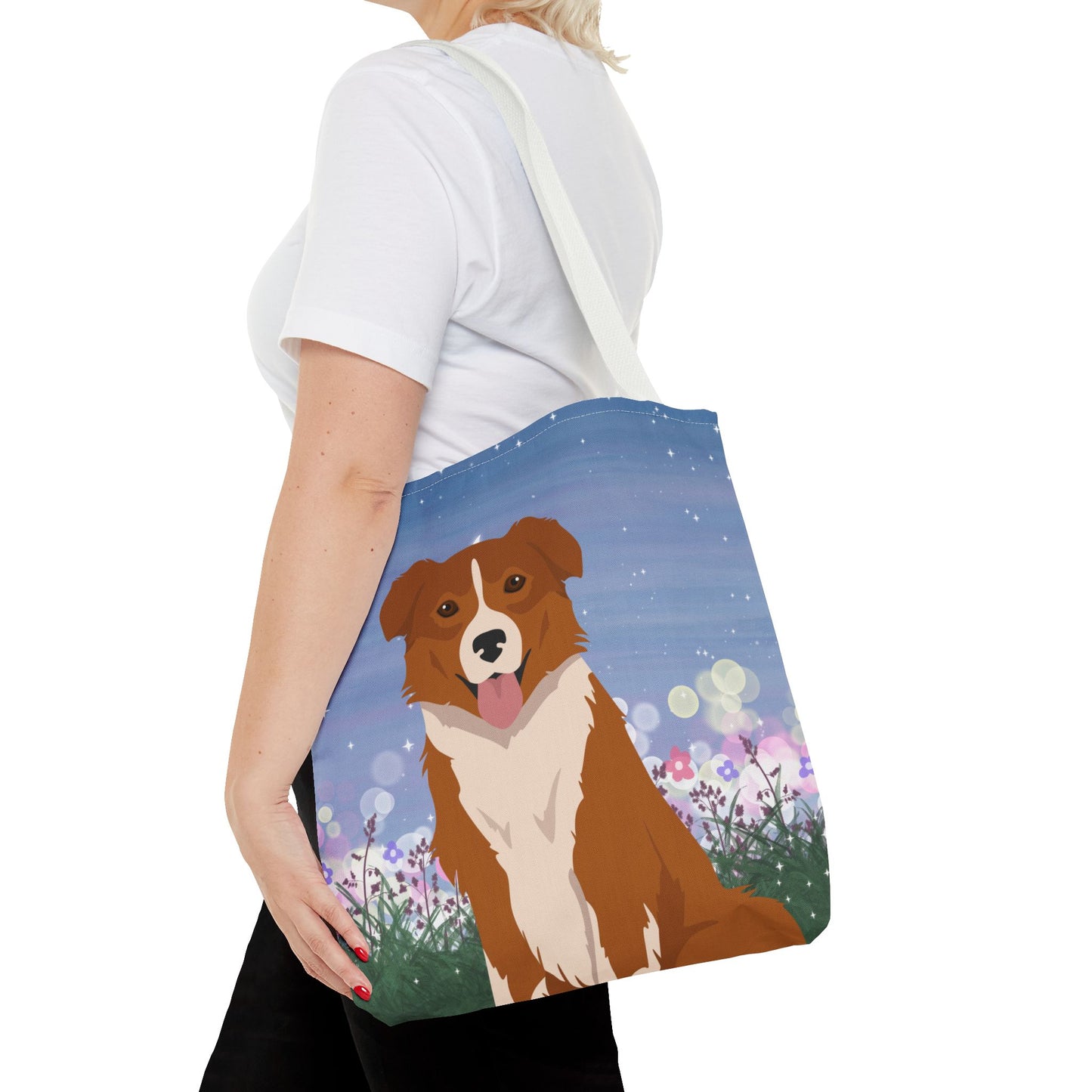 English Shepherd Dog Tote Bag 16x16