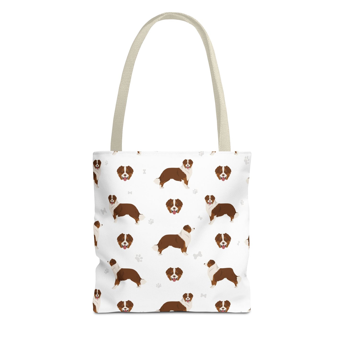 Australian Shepherd Dog Tote Bag, Aussie Dog Mom Gift