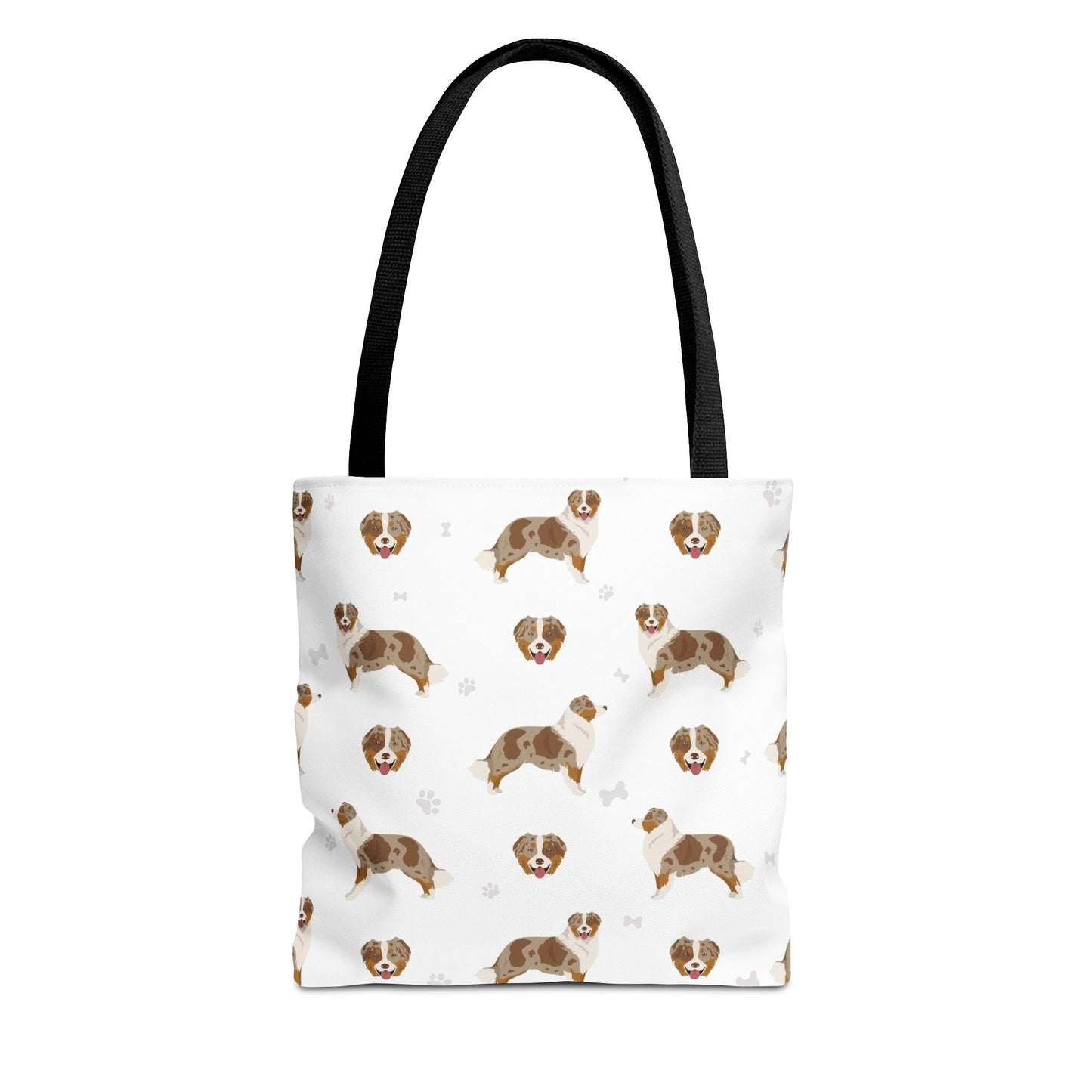 Australian Shepherd Dog Tote Bag, Aussie Dog Mom Lover Gift