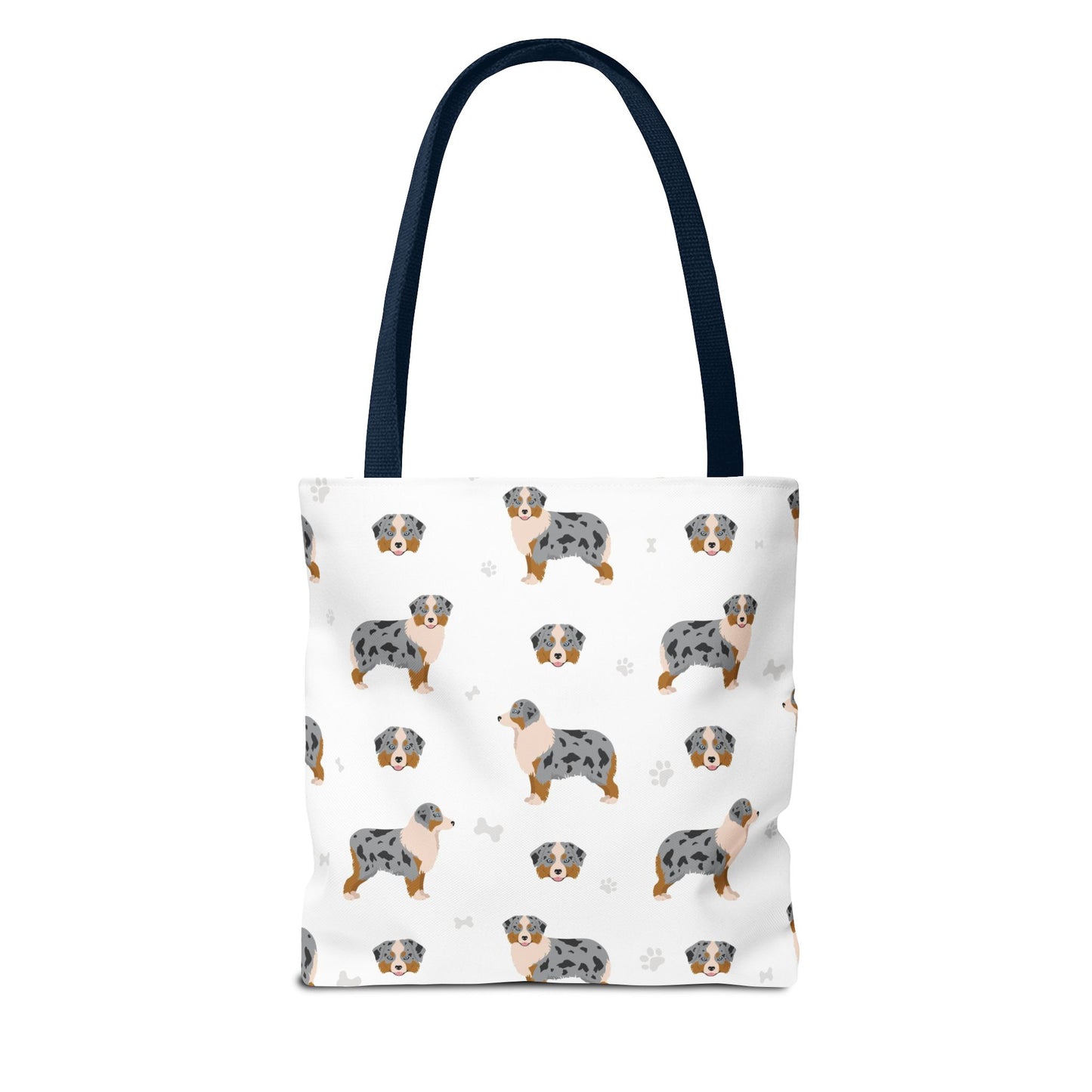 Miniature Australian Shepherd Dog Tote Bag, Aussie Dog Mom Gift