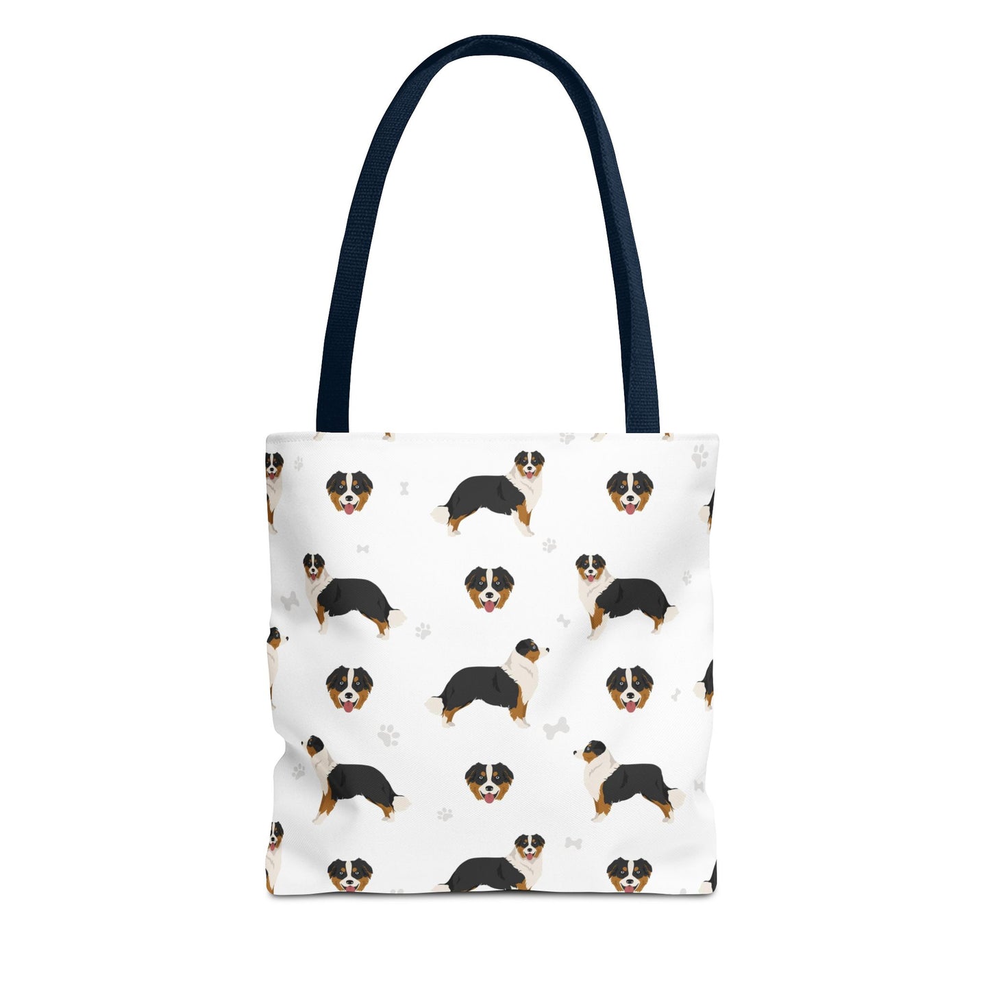 Australian Shepherd Dog Tote Bag, Aussie Dog Mom Gift