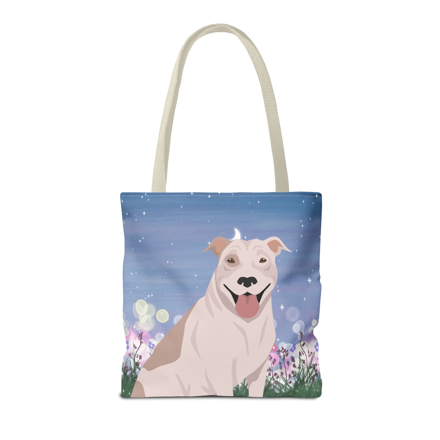 Pit Bull Dog Tote Bag 16x16