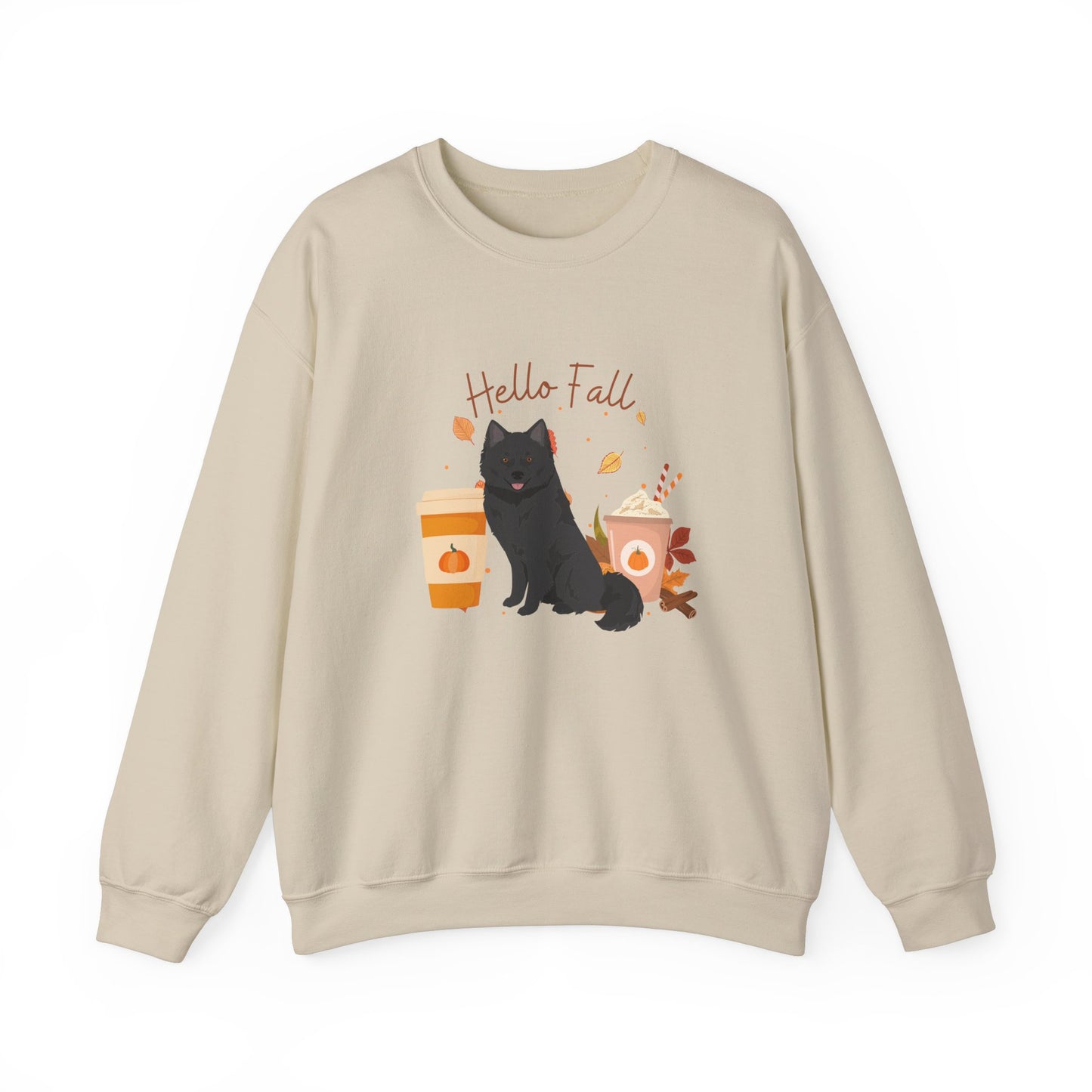 Nenets Herding Laika Dog Fall Halloween Unisex Heavy Blend Crewneck Sweatshirt