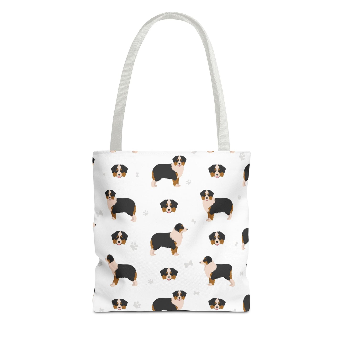 Miniature Australian Shepherd Dog Tote Bag, Aussie Dog Mom Gift