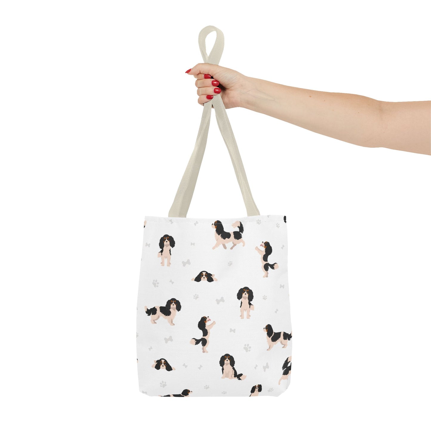 Cavalier King Charles Spaniel Dog Tote Bag