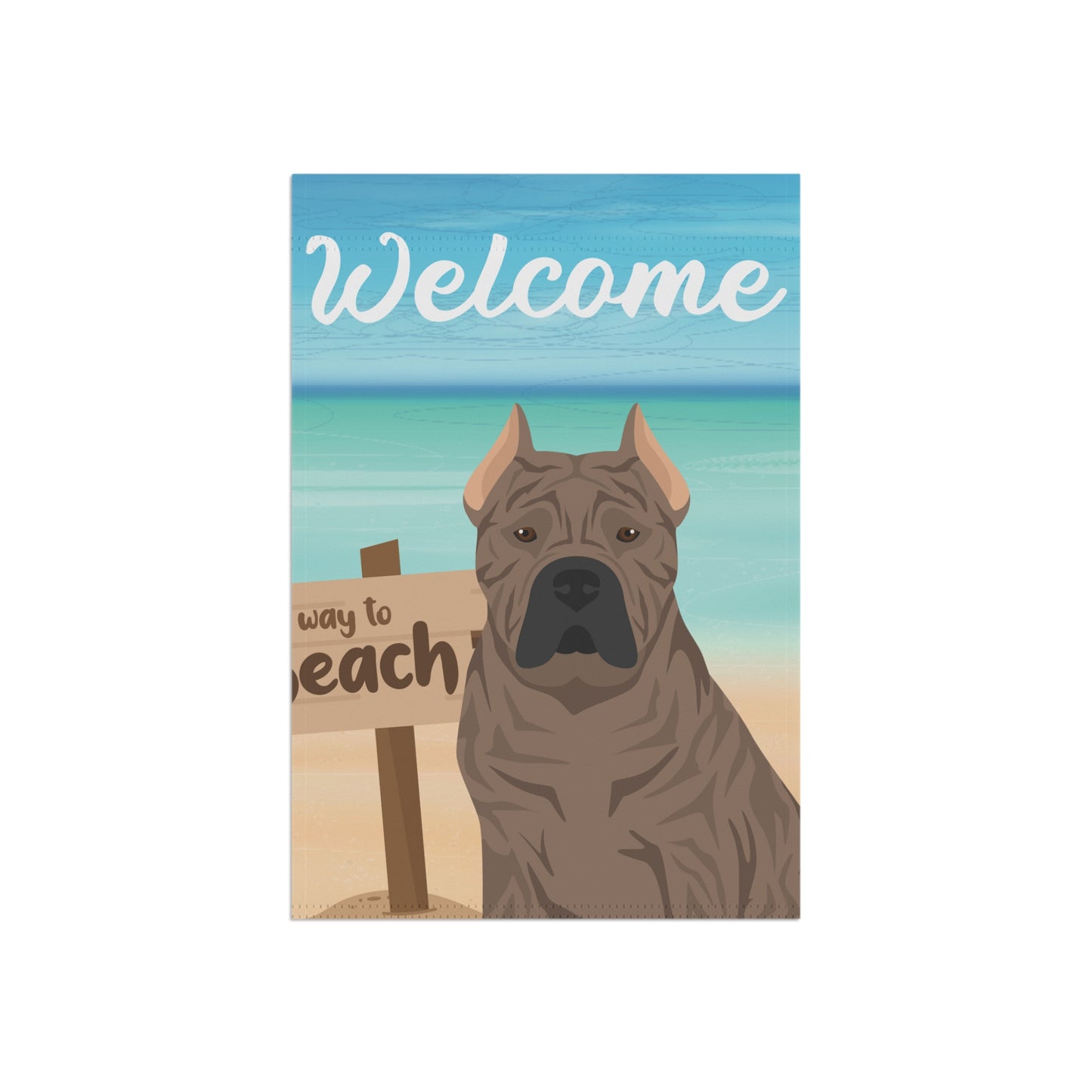 Presa Canario Dog Garden Flag