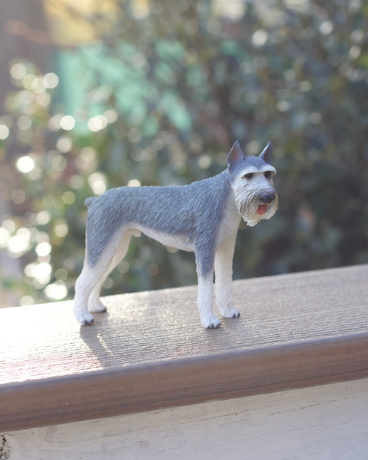 Giant Schnauzer Dog Figurine