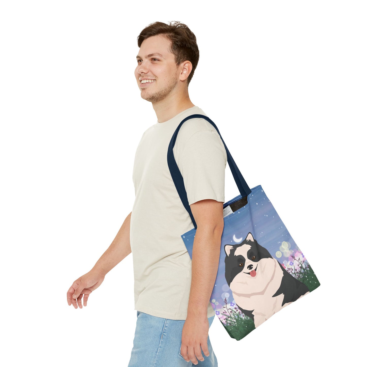 Pomeranian Dog Tote Bag 16x16