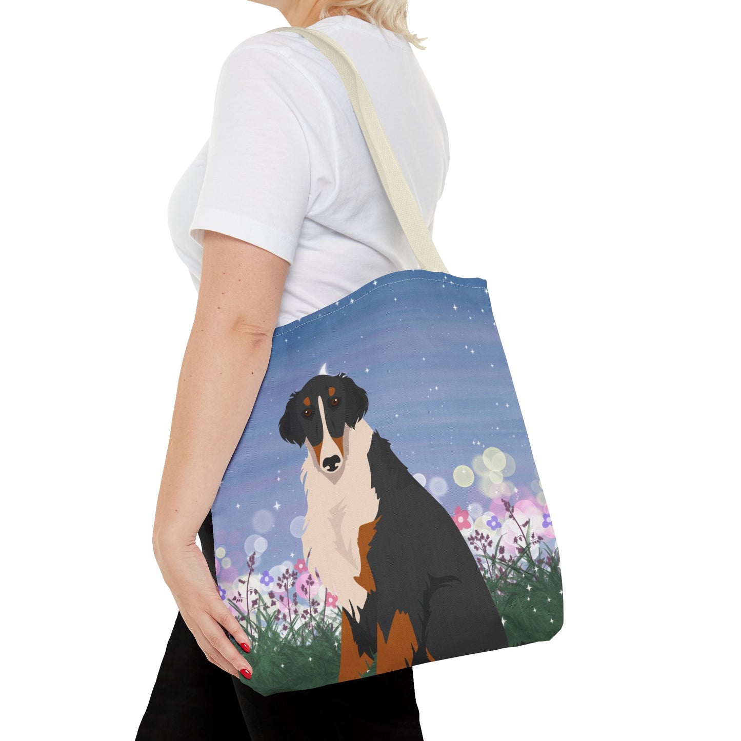 Borzoi Dog Tote Bag 16x16