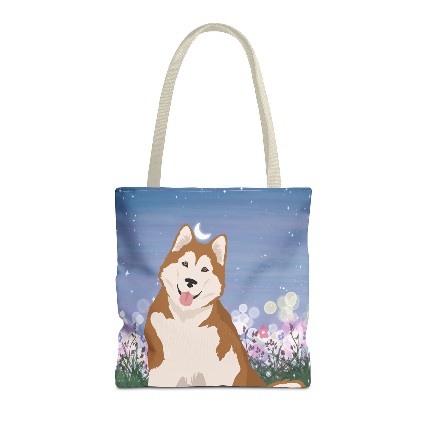 Alaskan Malamute Dog Tote Bag 16x16