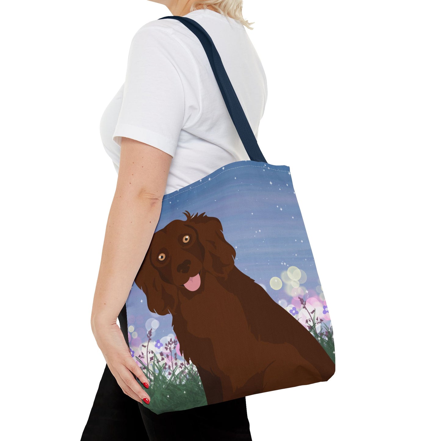Boykin Spaniel Dog Tote Bag 16x16