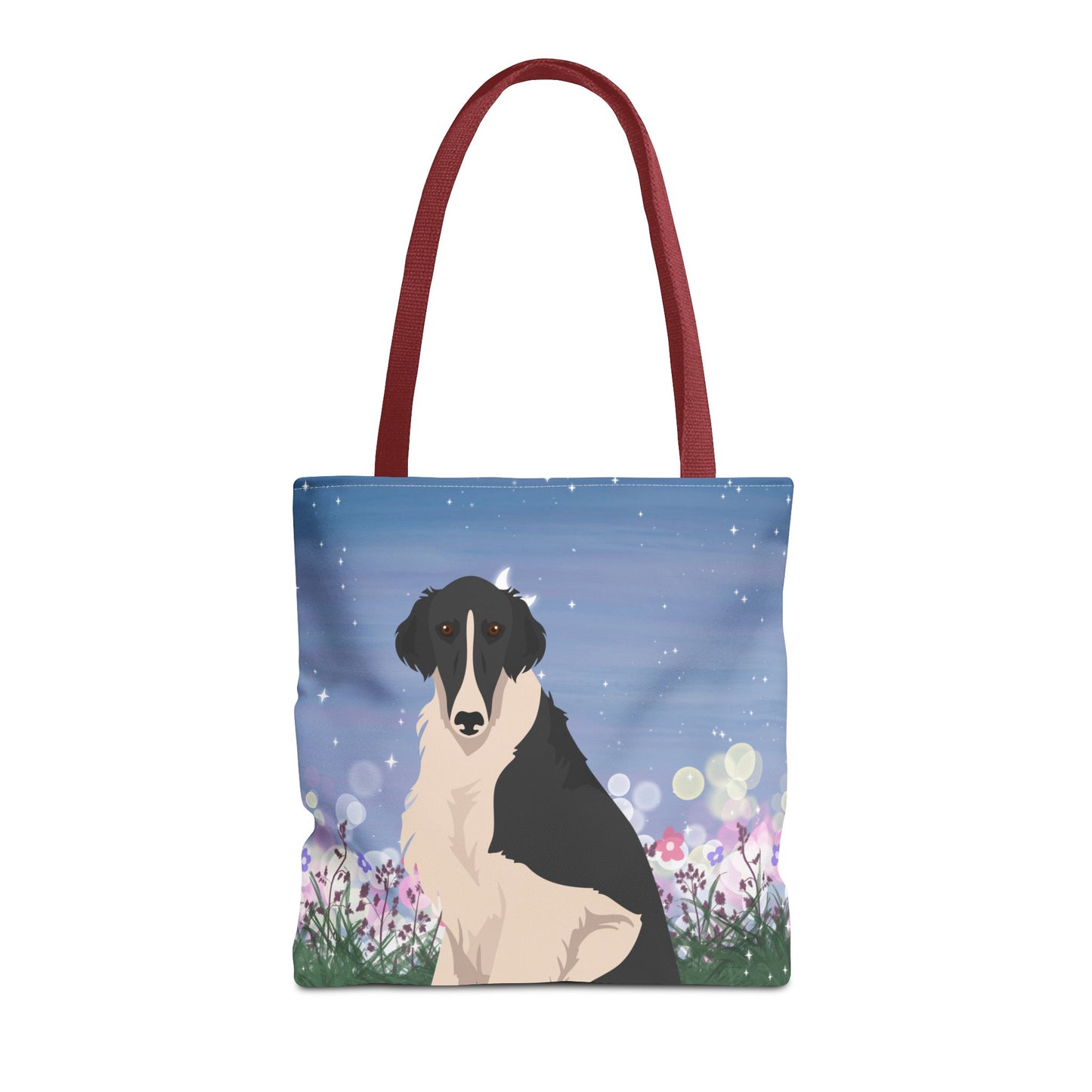 Borzoi Dog Tote Bag 16x16