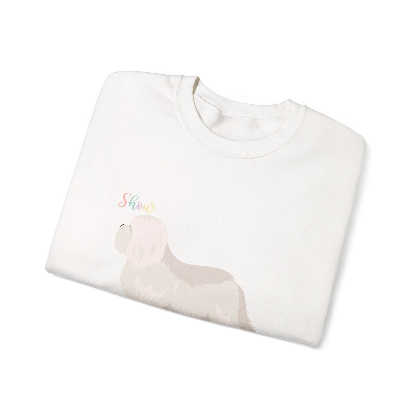 Coton De Tulear Dog Unisex Heavy Blend Crewneck Sweatshirt