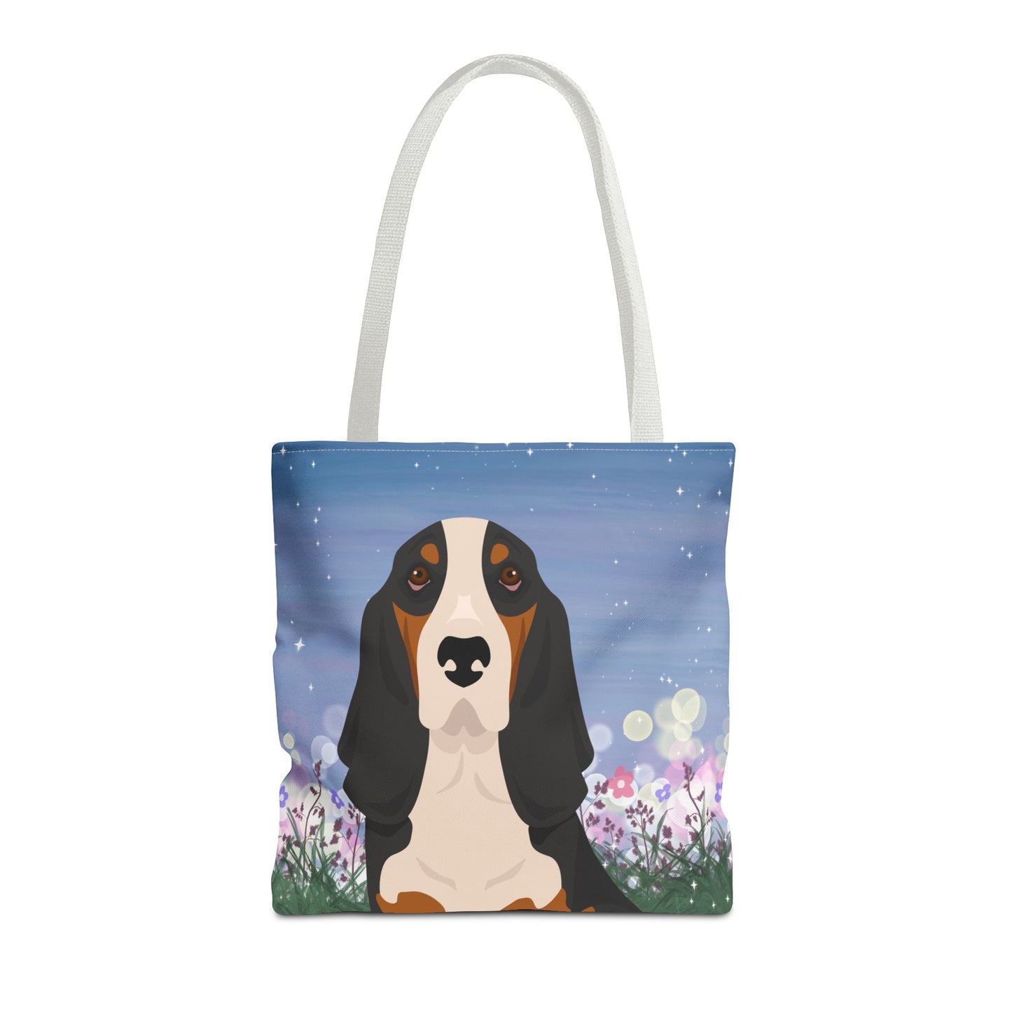 Basset Hound Dog Tote Bag 16x16