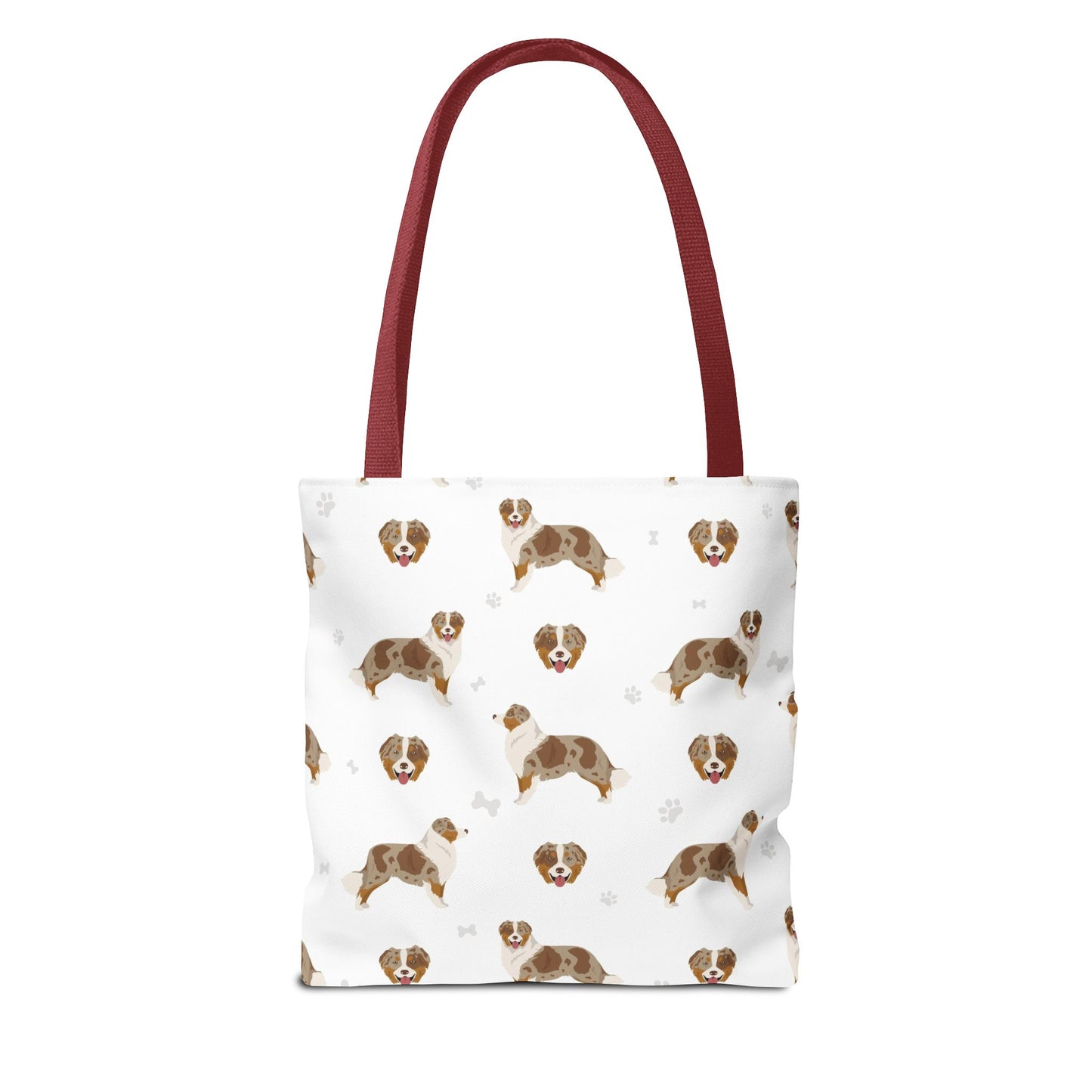 Australian Shepherd Dog Tote Bag, Aussie Dog Mom Lover Gift