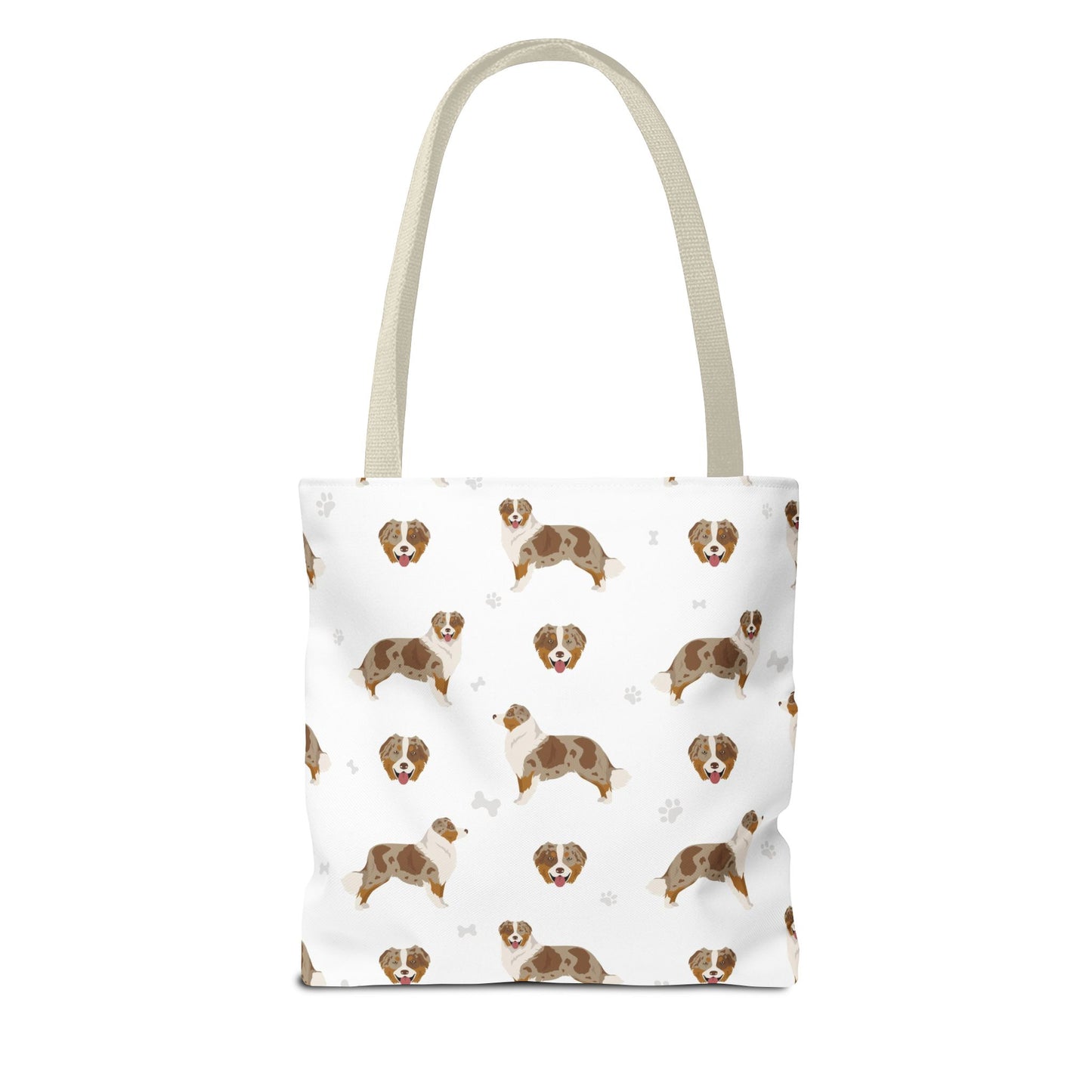 Australian Shepherd Dog Tote Bag, Aussie Dog Mom Lover Gift